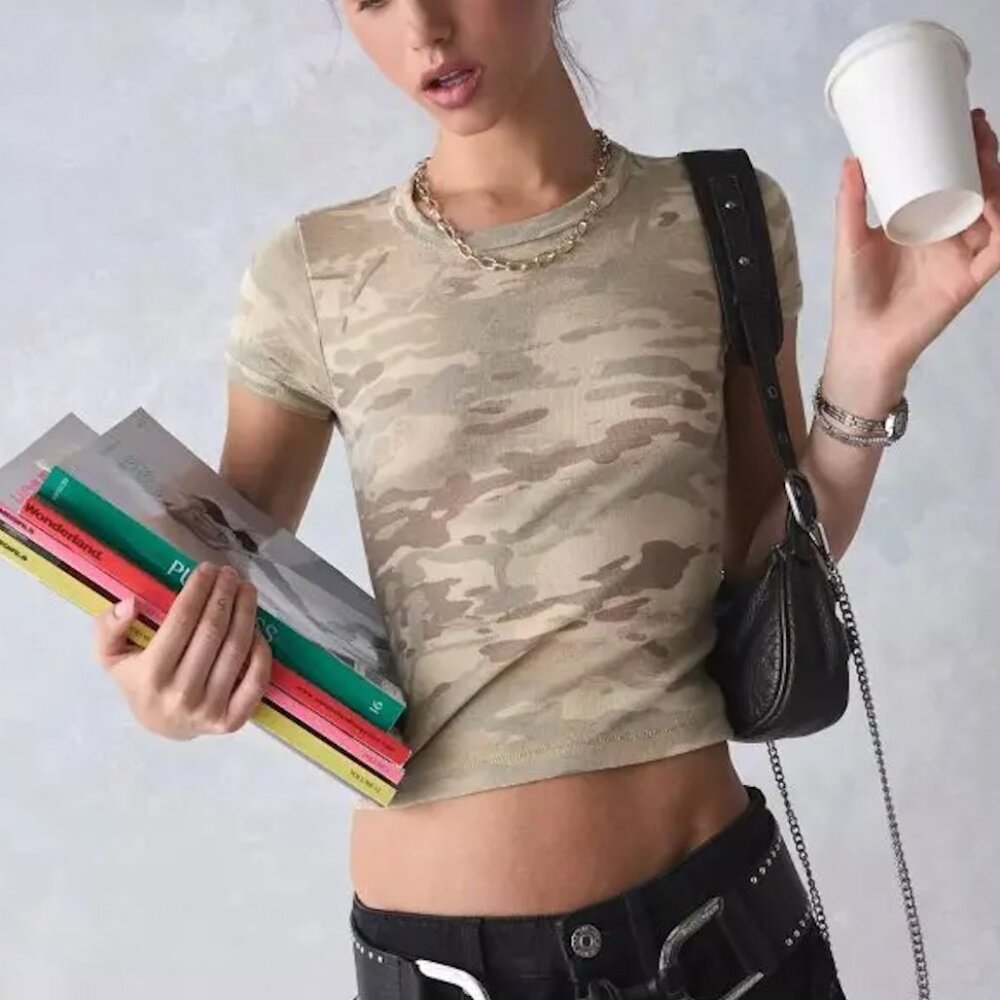 BDG Too Perfect Printed Short Sleeve Tee